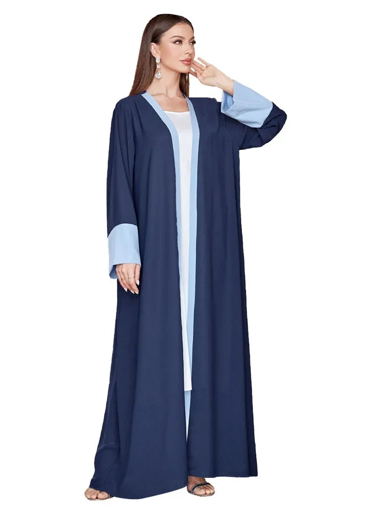 Muslim Abaya for Women with Scarf Eid Long Sleeve Morocco Arab Party Dress Long Robe Vestidos Dubai Abayas Modest Kaftan Dresses