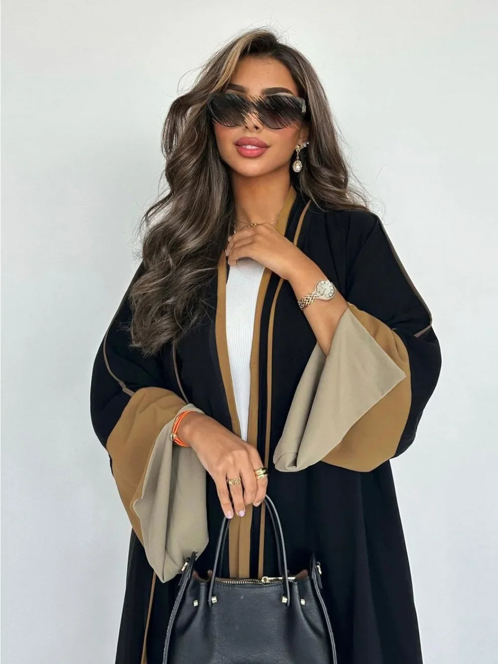 Eid Muslim Abaya for Women Split Sleeve Modest Morocco Party Dresses Ramadan Cardigan Abayas Kaftan Dubai Arab Long Robe 2024