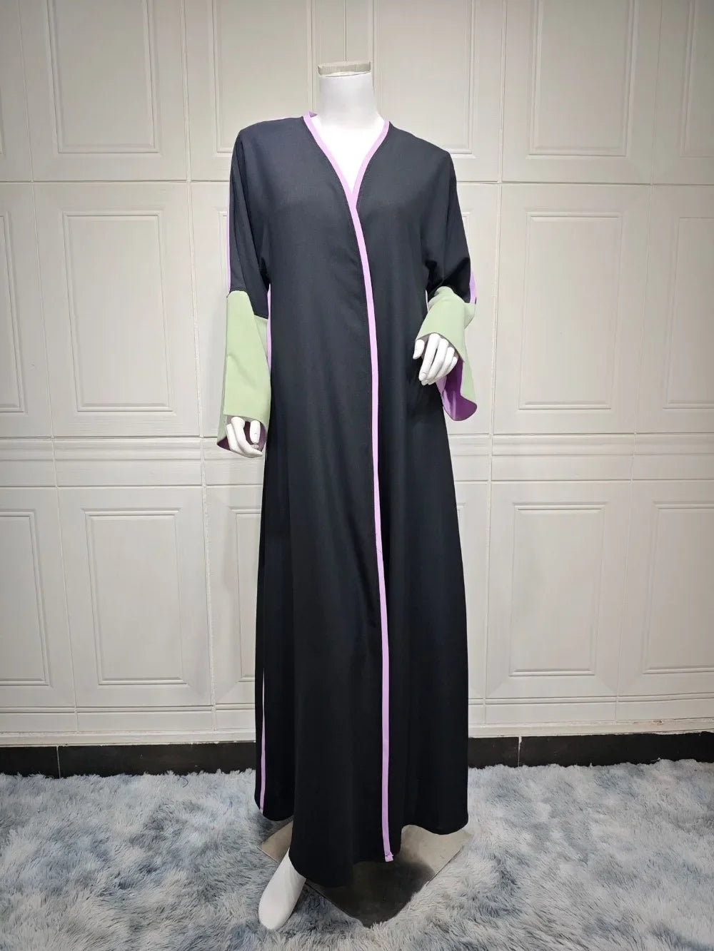 Eid Muslim Abaya for Women Split Sleeve Modest Morocco Party Dresses Ramadan Cardigan Abayas Kaftan Dubai Arab Long Robe 2024