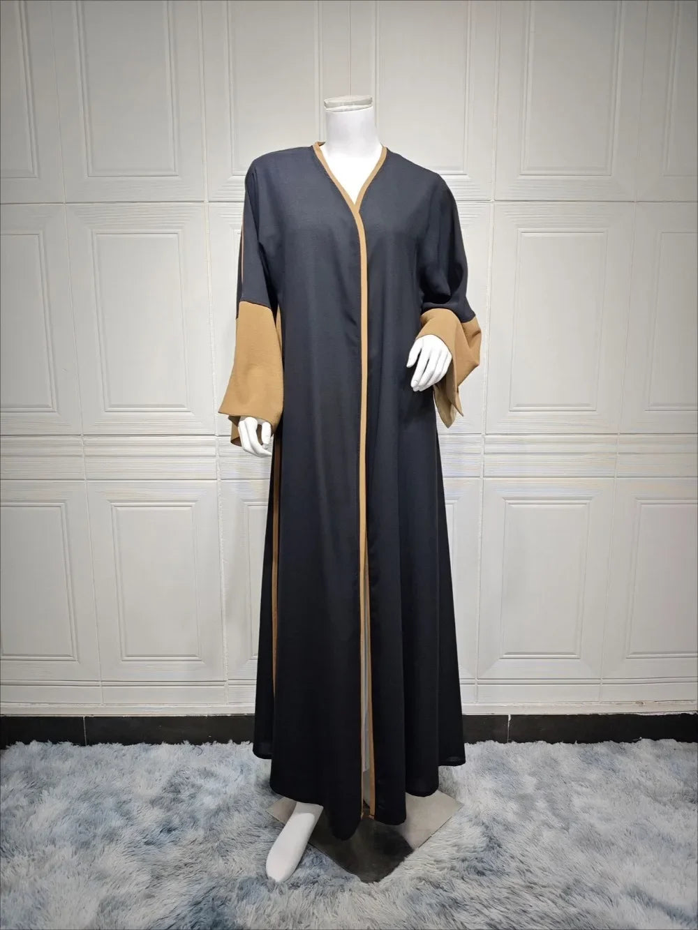 Eid Muslim Abaya for Women Split Sleeve Modest Morocco Party Dresses Ramadan Cardigan Abayas Kaftan Dubai Arab Long Robe 2024